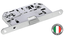 Бесшумный замок под цилиндр MORELLI Innovation IP L SC Цвет - Матовый хром