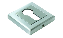 Накладки на ключевой цилиндр MORELLI MH-KH-S SC/CP Цвет - Матовый хром/полированный хром