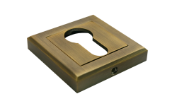 Накладки на ключевой цилиндр MORELLI MH-KH-S COF Цвет - Кофе