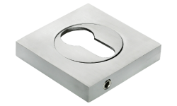 Накладки на евроцилиндр Morelli IH-KH-S SC, Цвет - Матовый хром