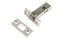 Дверная задвижка MORELLI врезная B6-45 SN Цвет - Белый никель