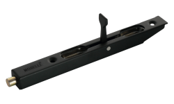 Торцевой шпингалет MORELLI L160 BL Цвет - Черный