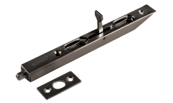 Торцевой шпингалет MORELLI L160 BN Цвет - Черный никель