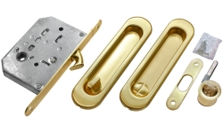 Комплект для раздвижных дверей MORELLI MHS150 WC SG Цвет - Матовое золото