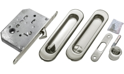 Комплект для раздвижных дверей MORELLI MHS150 WC SC Цвет - Матовый хром