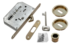 Комплект для раздвижных дверей MORELLI MHS-1 L AB Цвет - Античная бронза