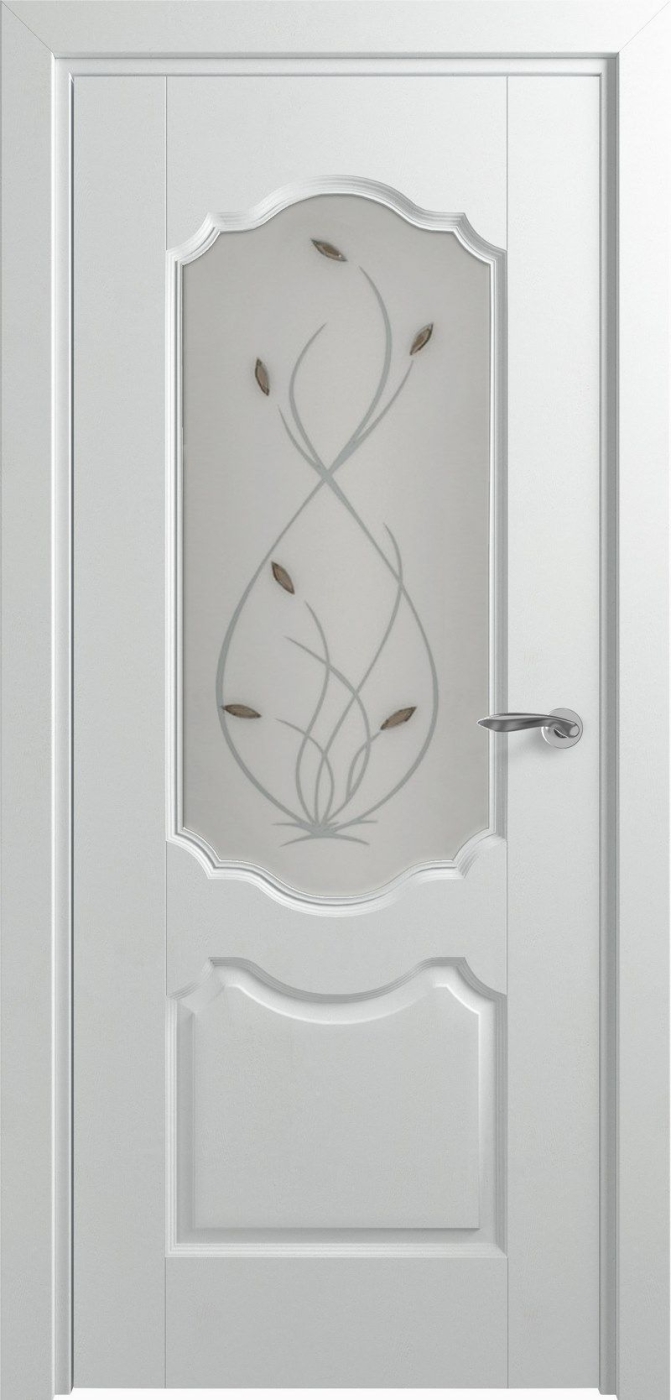 Двери Нева Орхидея беленый дуб